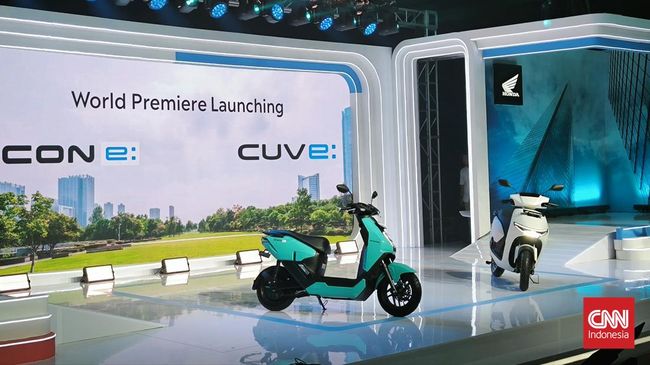 2 Motor Listrik Honda CUV e: dan Icon e: Meluncur di Indonesia