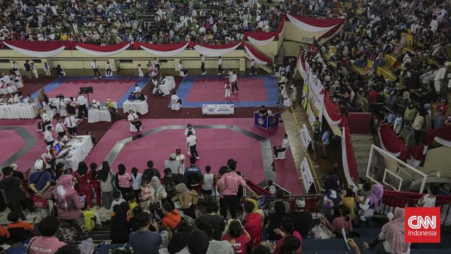 Atlet Bangga Berlaga di CNN Indonesia Taekwondo Championship