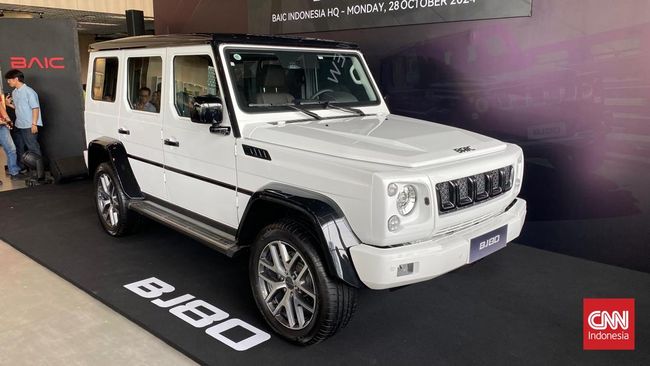 BAIC Indonesia Kenalkan BJ80, Mau Dijual Tak Sampai Rp1,5 Miliar