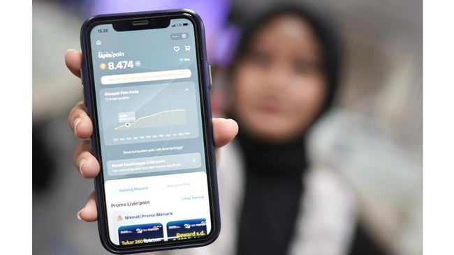 Bank Mandiri Luncurkan Livin’poin: Kumpulkan Poin, Bebas Tukar Hadiah