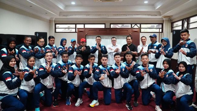 IPSI Lepas Atlet Silat Indonesia ke Uzbekistan