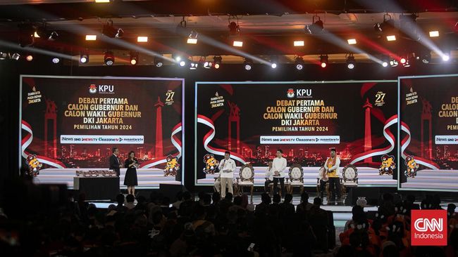 KPU DKI Evaluasi Debat Pilgub 2024, Minta Masukan 3 Paslon