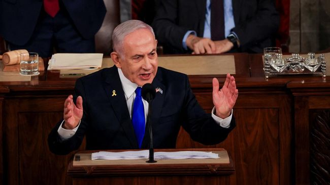 Netanyahu: Israel Saat Ini Perang Lawan 7 Penjuru