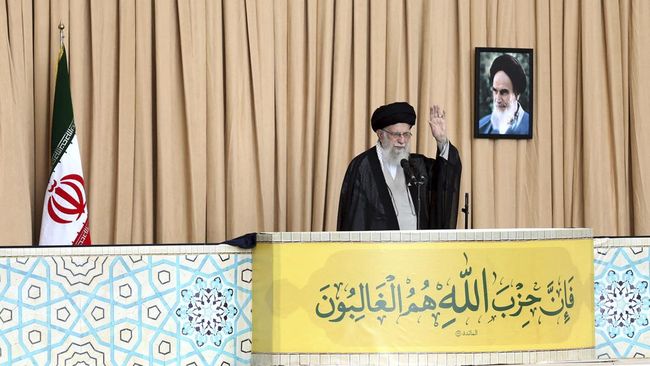 Poin-poin Khotbah Jumat Khamenei soal Israel dan Konflik Timteng