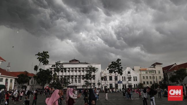 Prediksi Cuaca Jabodetabek Sepekan, Cek Daerah Berpotensi Hujan