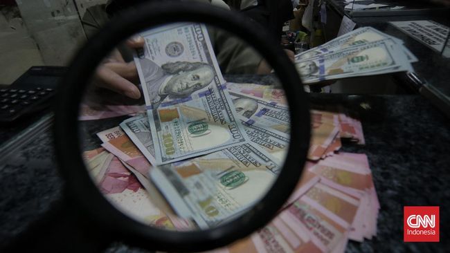 Rupiah Menguat Tipis ke Rp15.600 Sore Ini