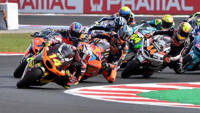 Tiba-tiba Hujan, Moto2 Jepang 2024 Red Flag