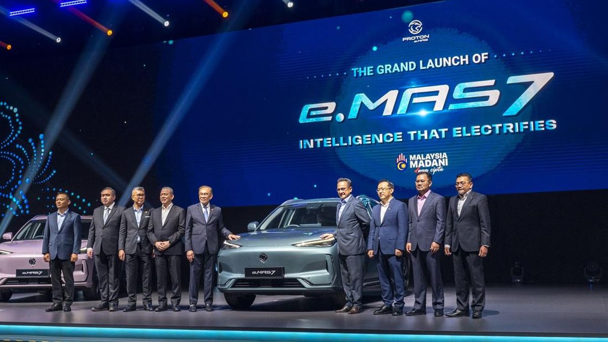 Mobil Listrik Pertama Produksi Malaysia e.MAS 7 Resmi Meluncur