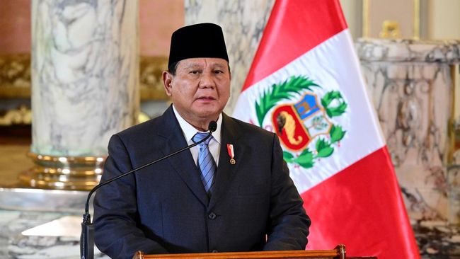 Prabowo Bertemu Presiden Vietnam di Peru, Bahas ZEE di Laut Natuna