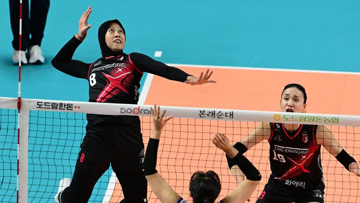 Daftar Top Skor Liga Voli Korea: Megawati Masuk Lima Besar