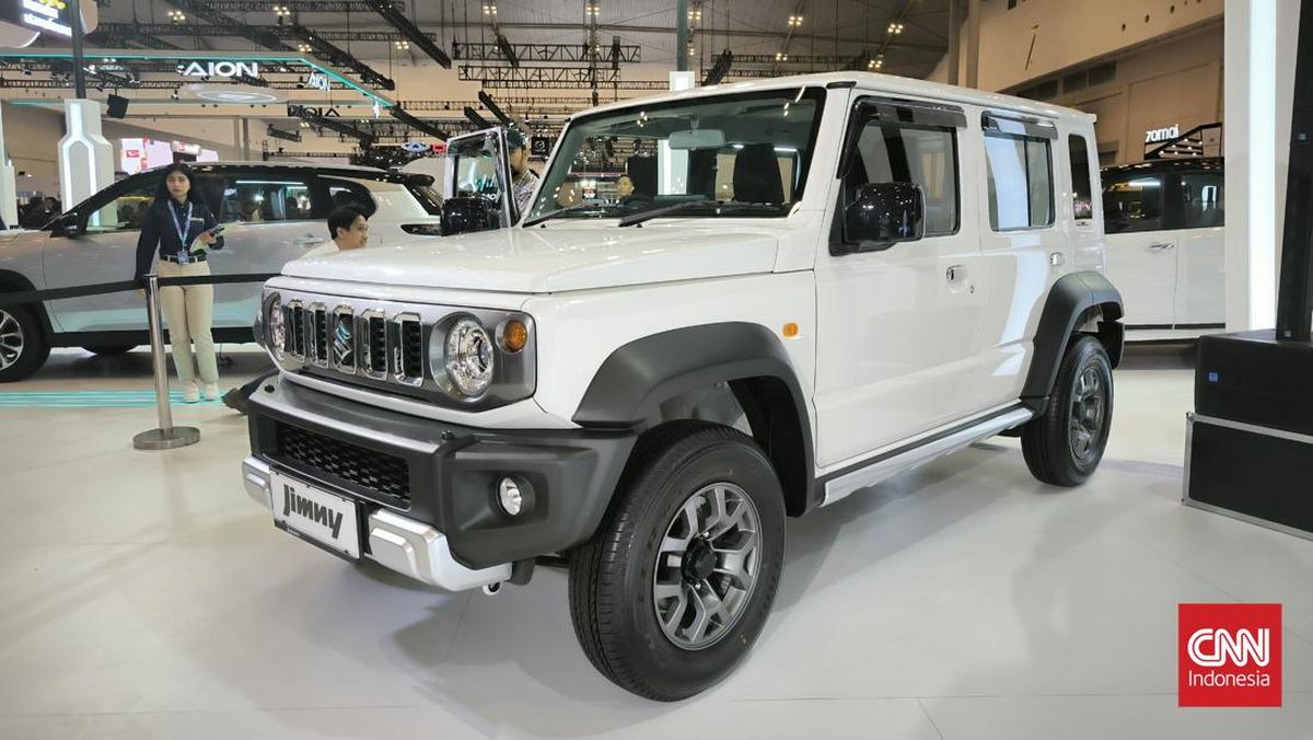 Varian Baru Jimny 5 Pintu White Rhino Edition Rilis di GJAW 2024