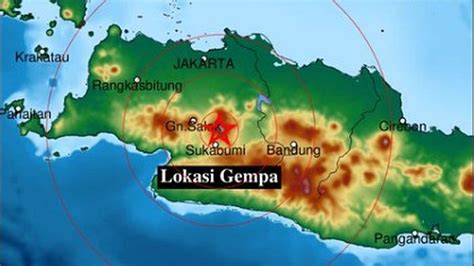 Gempa Terkini Guncang Sukabumi Banten dan Sekitarnya