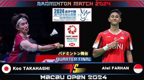 Alwi Farhan Juara Macau Open 2025, Ikuti Jejak Taufik Hidayat Setelah 17 Tahun