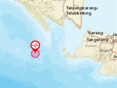 Gempa Berkekuatan M5,0 Guncang Lampung