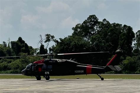 Helikopter Black Hawk Diturunkan Tangani Karhutla di Aceh Selatan