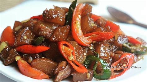 Masak Mudah Hari Ini: Resep Membuat Oseng Kikil Bumbu Kecap ala Rumahan