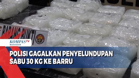 Polisi Gagalkan Penyeludupan 30 Kg Sabu dan 2 Ribu Liquid Vape Mengandung Zat Terlarang dari Malaysia